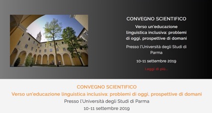 Convegno PARMA 10-11 settembre 2019