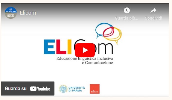 Video di presentazione del Gruppo di Ricerca ELICom 